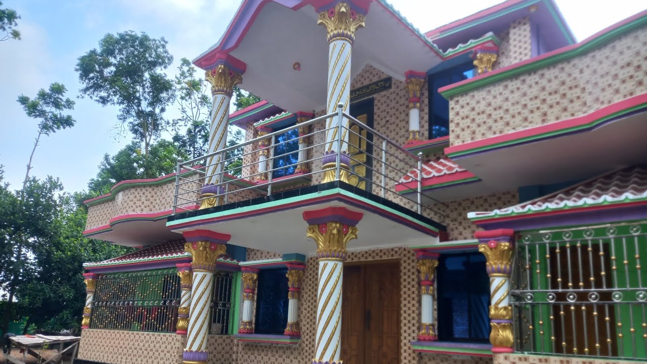 বিল্ডিং এরসামনে পিলারের ডিজাইন  01895489319