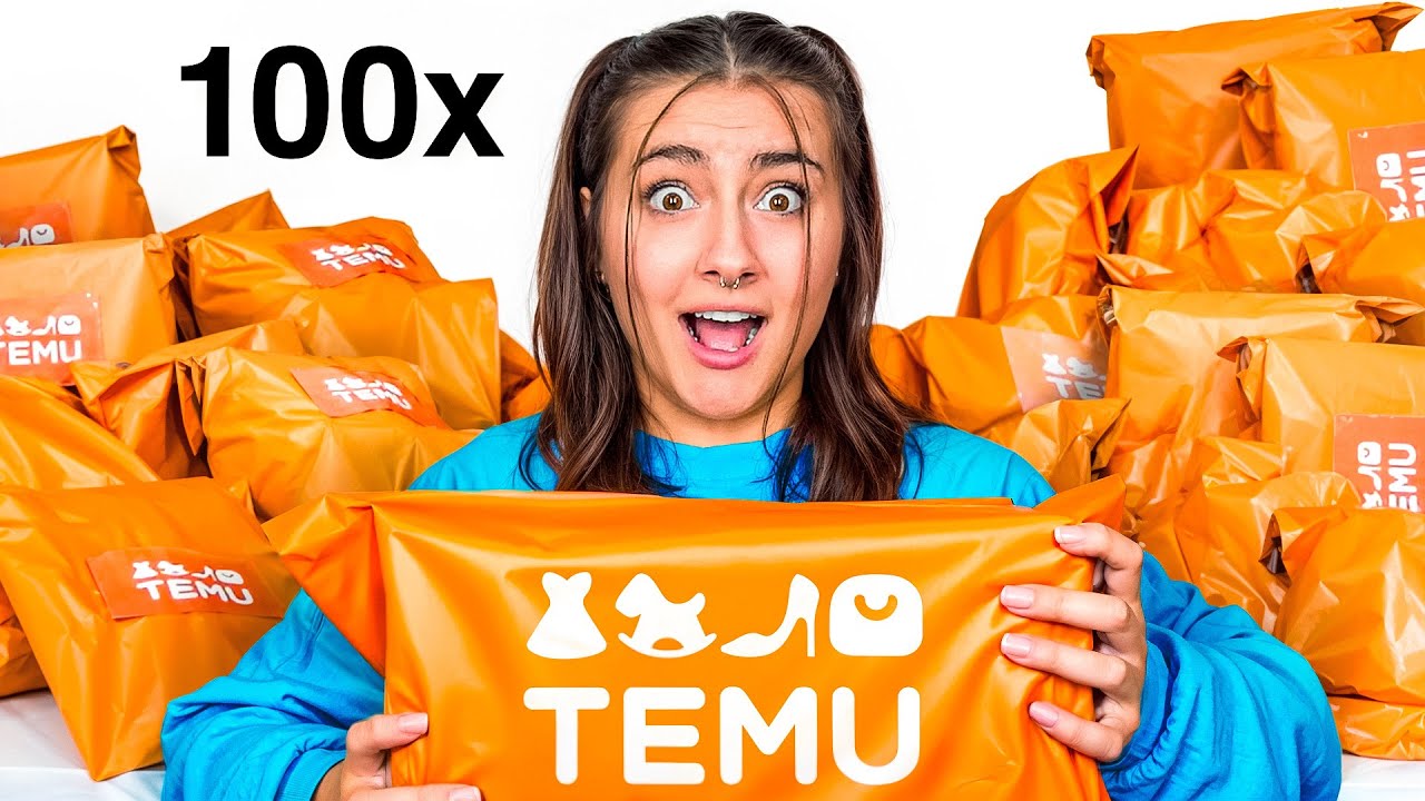 Unboxing 100 *LOST* TEMU  Parcels!