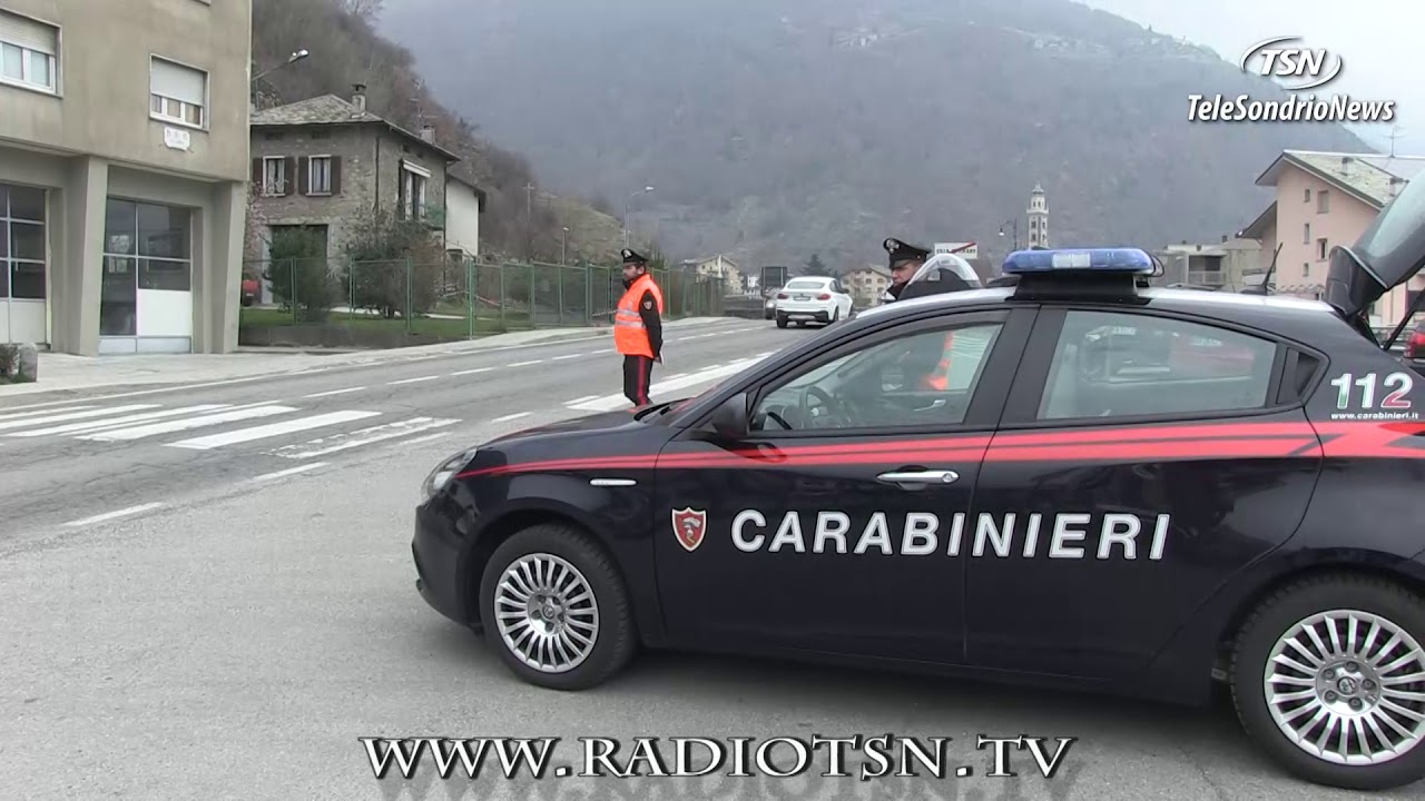 Tirano, 23 patenti ritirate