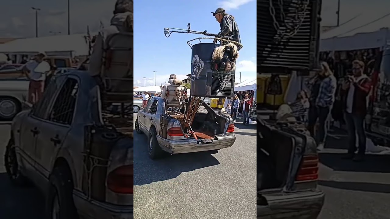 crazy car week part 8  &agrave; Seignosse #CrazyWeek #car #seignosse #automobile #classic #madmax
