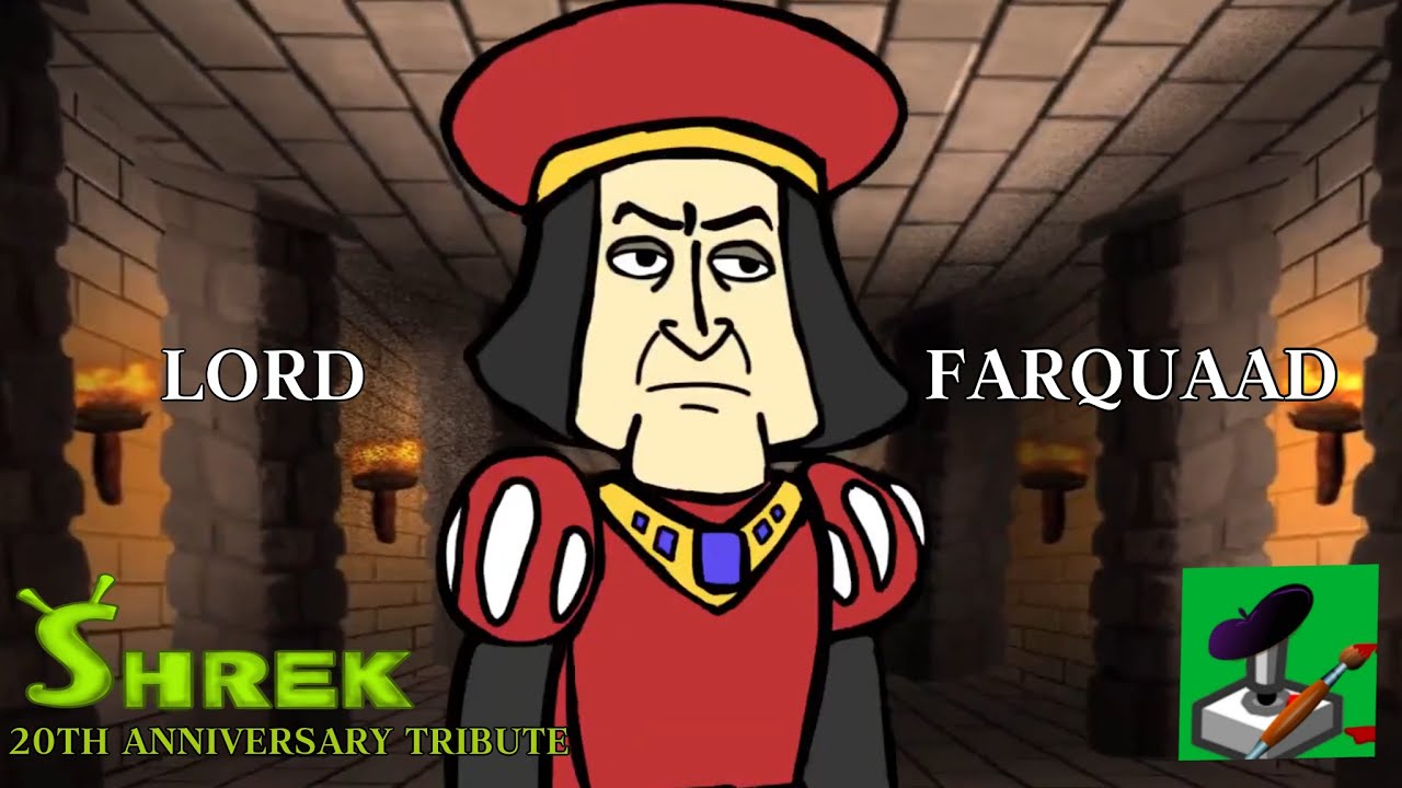 Enter...Lord Farquaad (a Shrek 20th Anniversary tribute animation)
