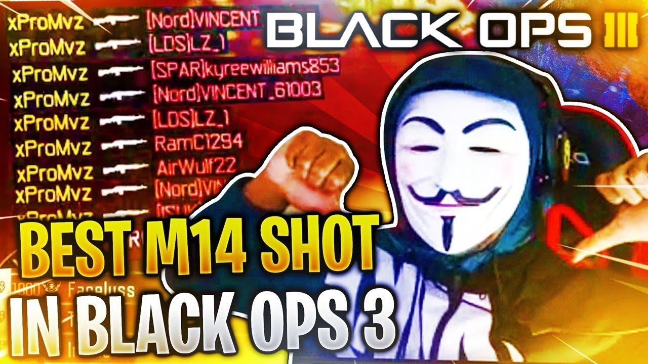 ЛУЧШИЙ ИГРОК С M14 В BLACK OPS 3..