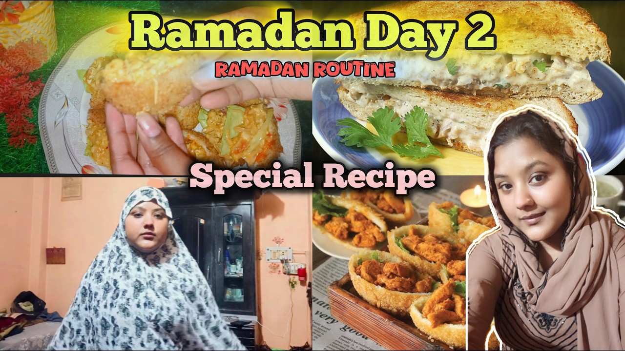 🌙 Aaj Iftaar Me Kya Banaya? 😍 | Ramadan Day 2 Routine + Ghar Ka Special ✨