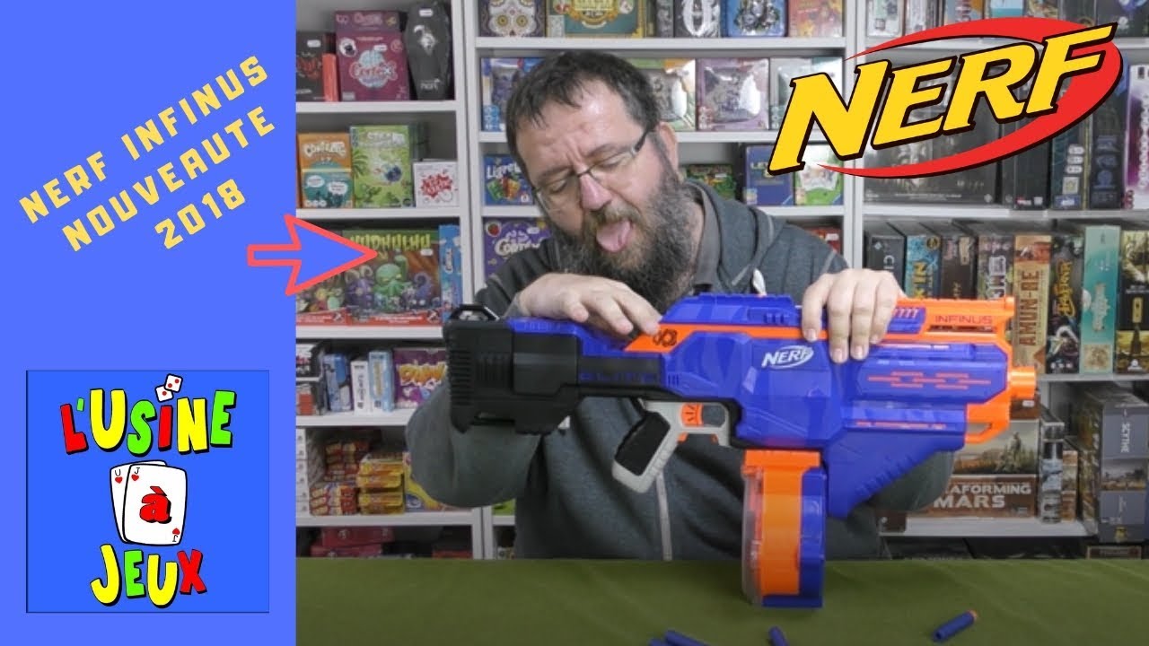 Présentation du Nerf Infinus FR