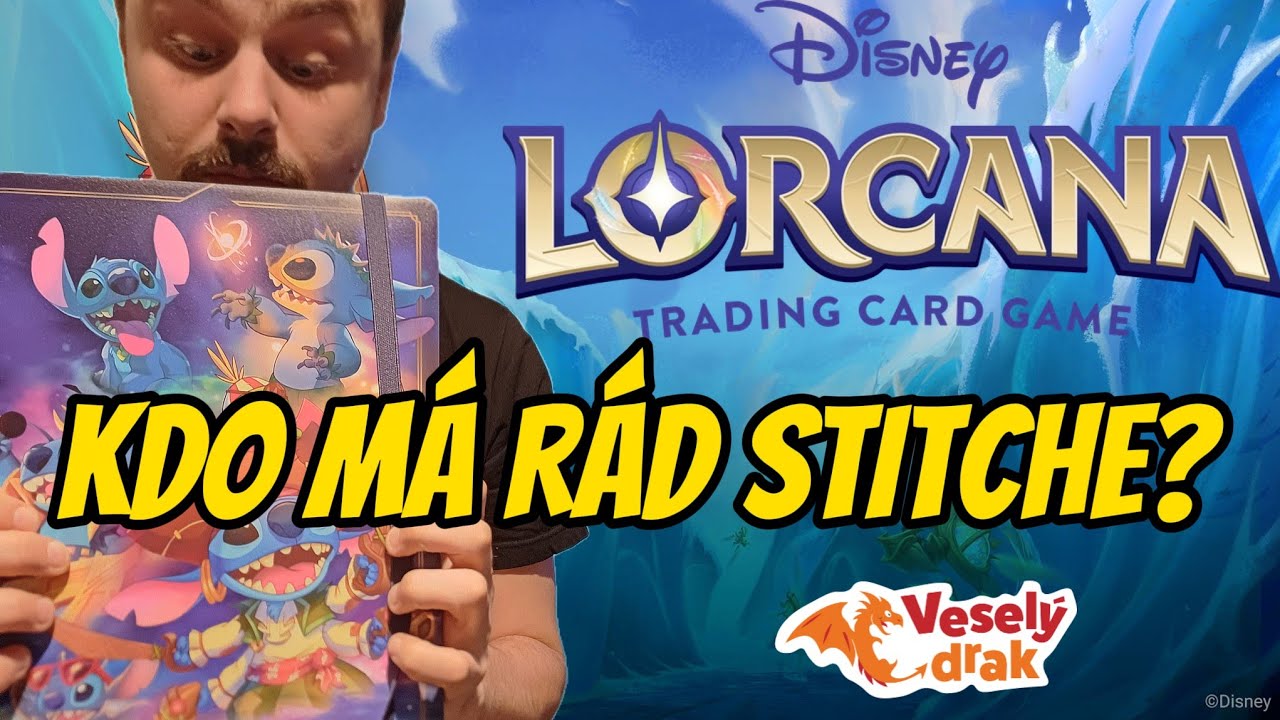 První otevírání Disney Lorcana - Dárkový set se Stitchem!