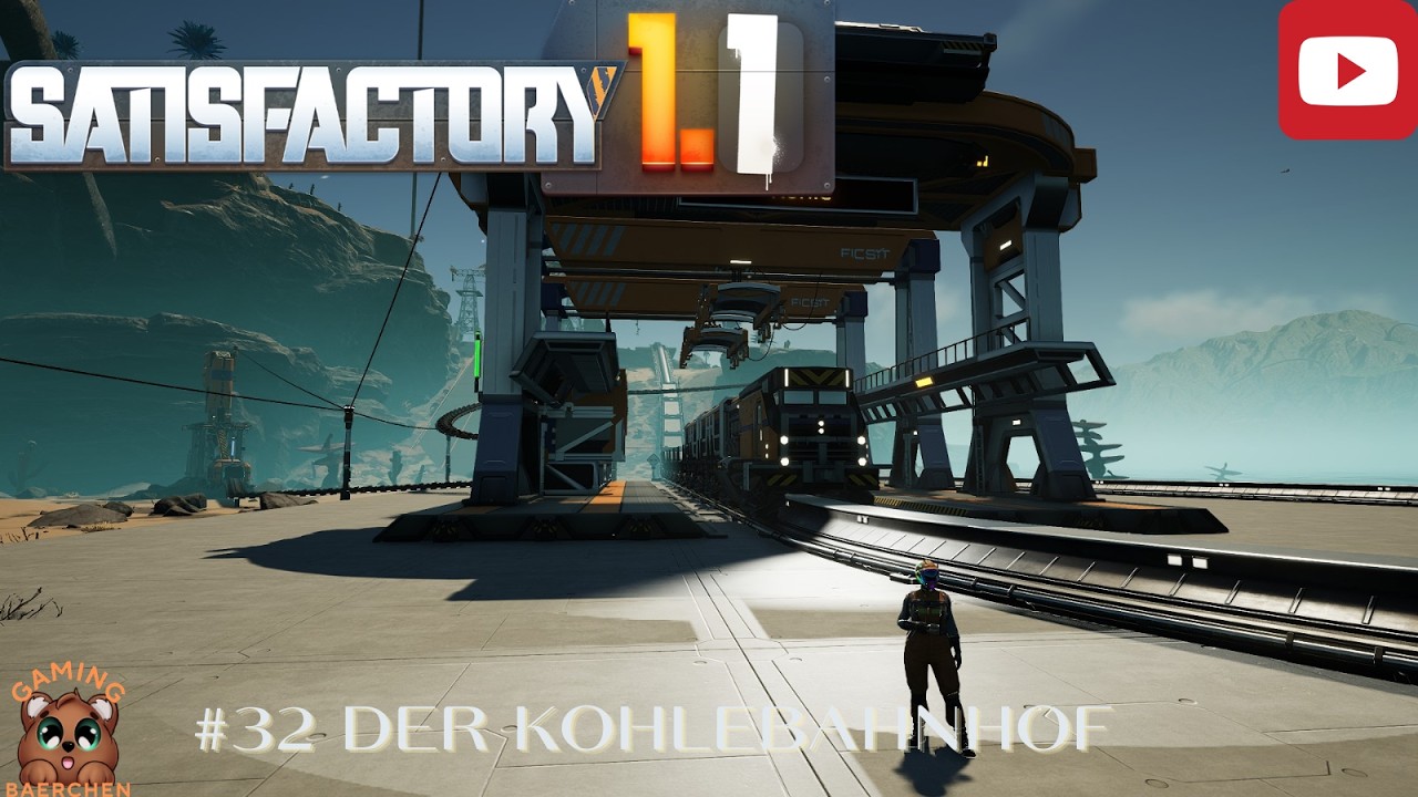 Satisfactory 🏗️ 32 Der Kohlebahnhof