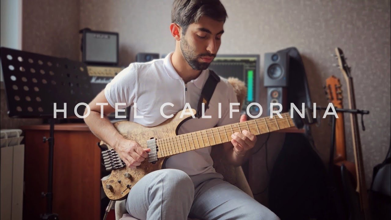 Eagles - Hotel California Solo (Guitar Cover)