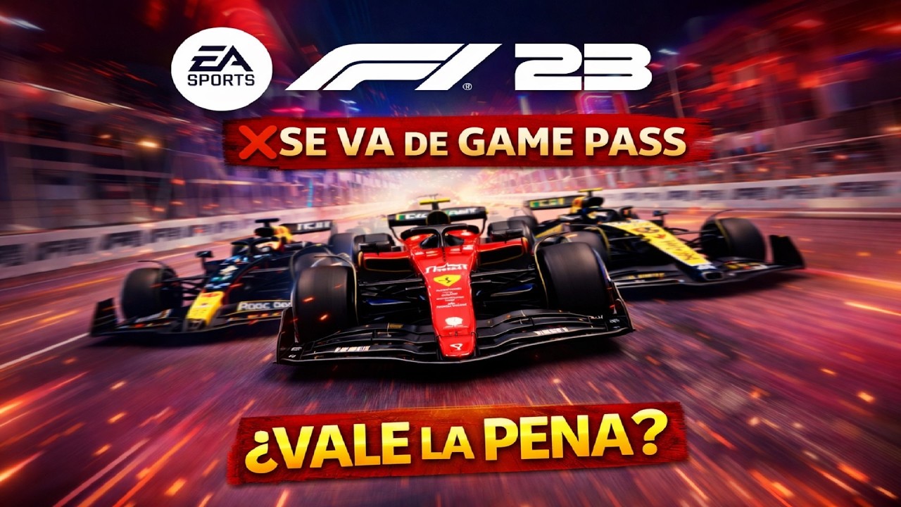 F1 23 se va de Game Pass | ¿Vale la pena jugarlo?