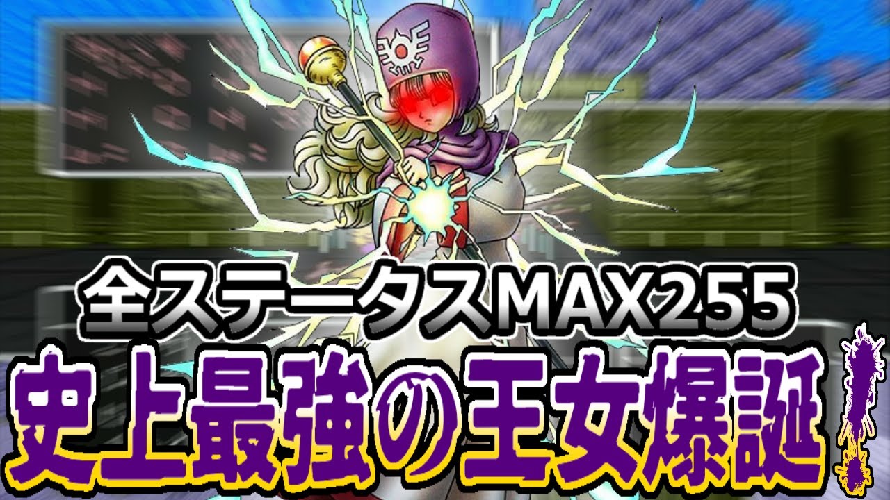 【DQ2】装備無しの素っ裸！史上最強のムーンブルク王女の拳1つでハーゴン一味をぶっ飛ばす！