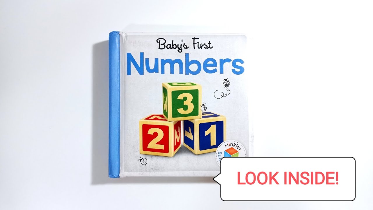 Baby's First Numbers by Hinkler Books (flip through)
