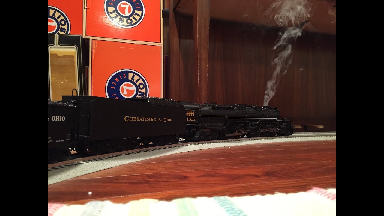 MTH O Scale Premier C&O 2-6-6-6 Allegheny Steam Locomotive Protosound 3.0 (12/8/18)