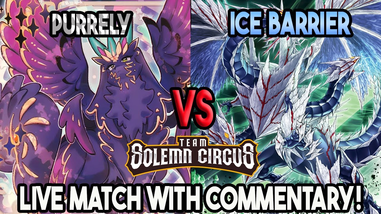 Purrely Vs Ice Barrier : Yu-Gi-Oh! Locals Feature Match | Live Duel