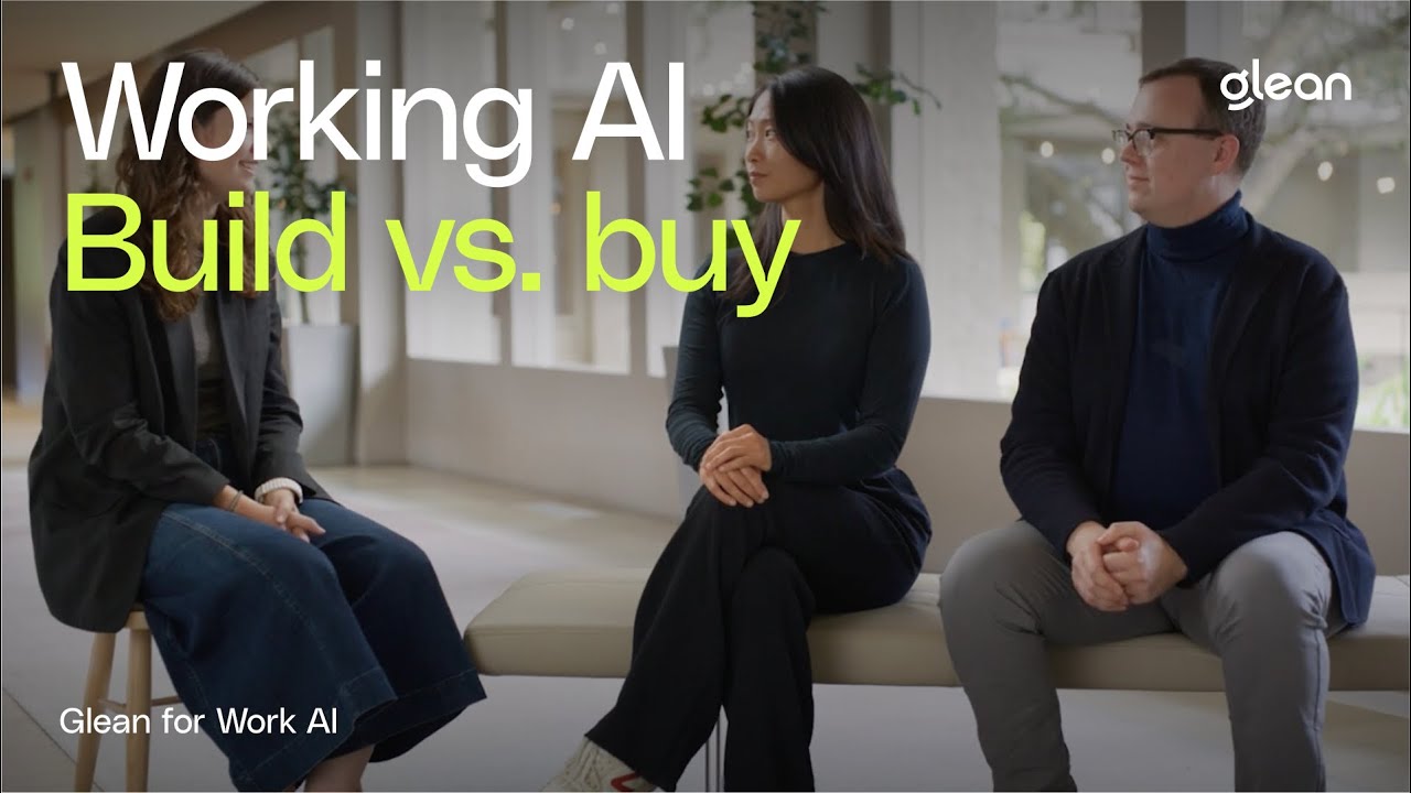 Build vs. Buy: Glean for Work AI