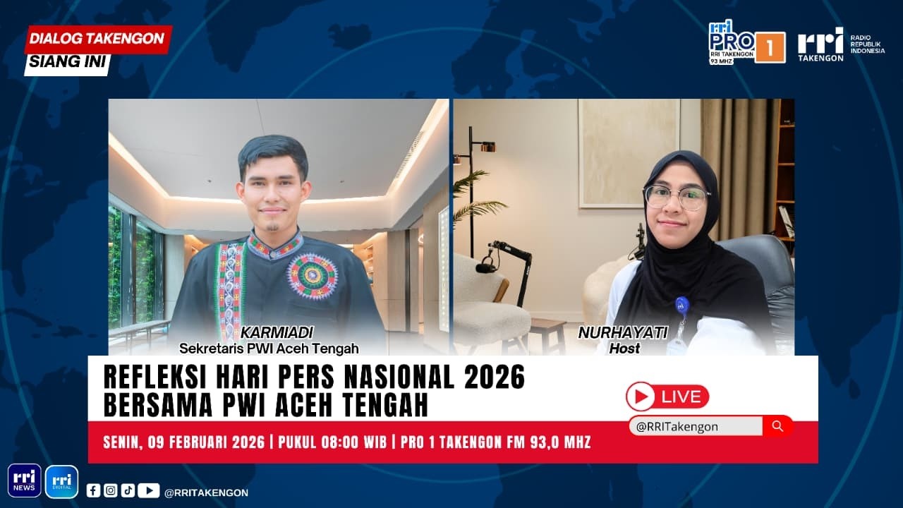 TAKENGON MENYAPA | RRI TAKENGON || SENIN, 09 FEBRUARI 2026