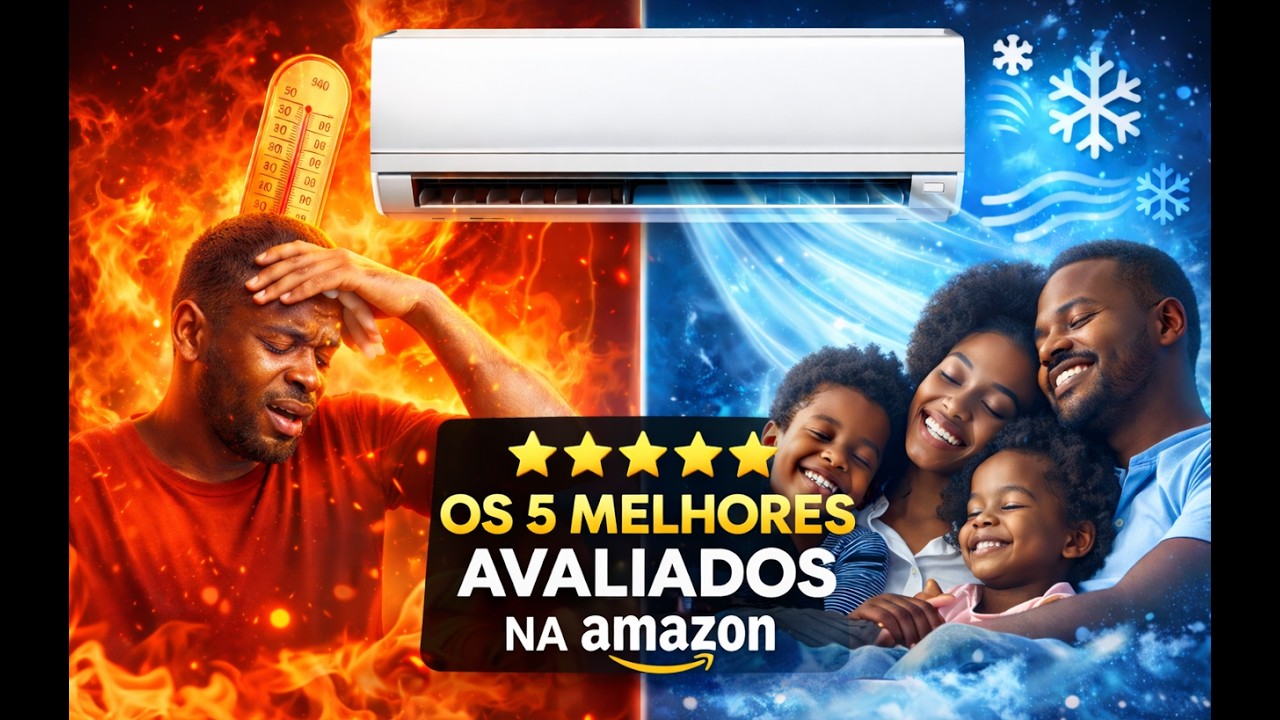 Os 5 Ares-Condicionados Mais Bem Avaliados da Amazon em 2026