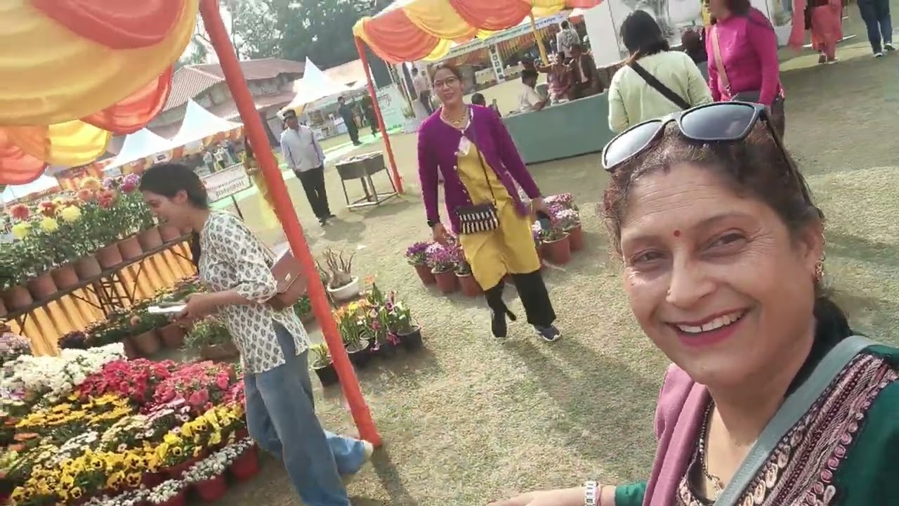 #देहरादून राज भवन गड़ी #कैट महोत्सवों #बहुत ही सुंदर 🌺🌿🌸🌷🥀