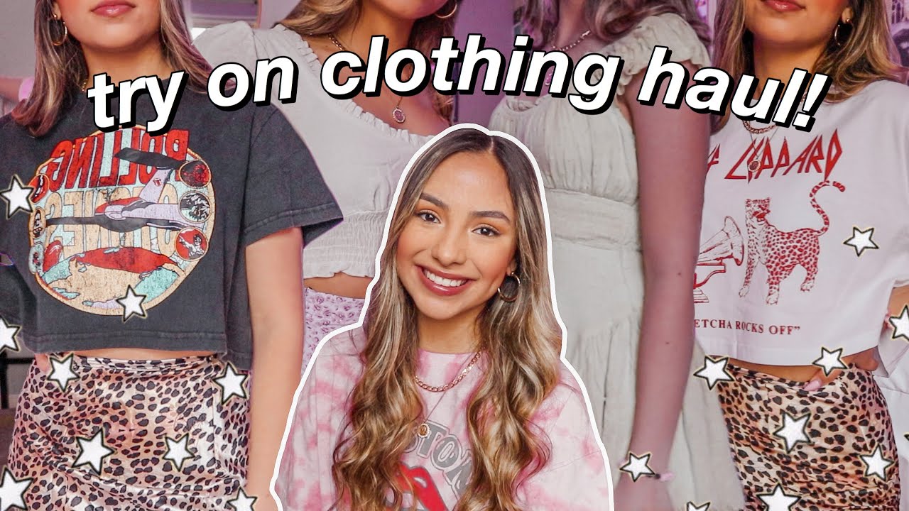HUGE SPRING TRY-ON CLOTHING HAUL! ft. Princess Polly