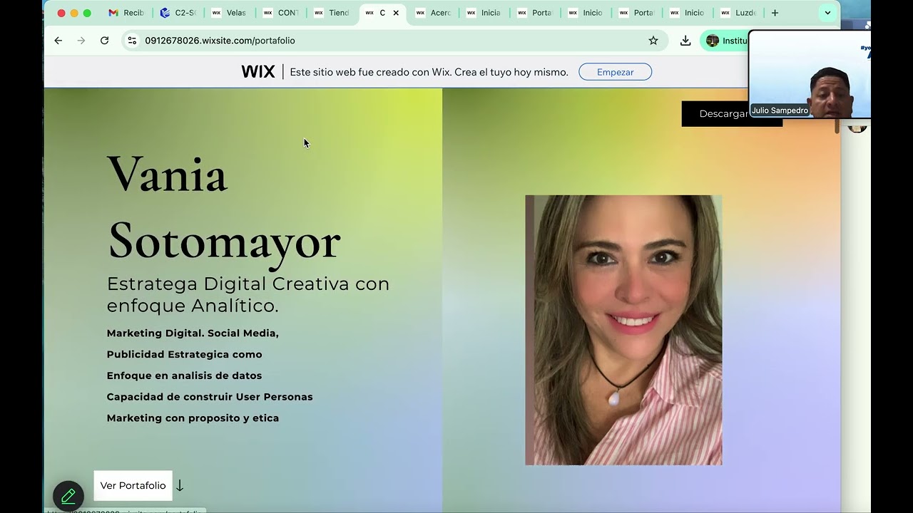 Revisión de Actividad de Wix, Social Media Marketing