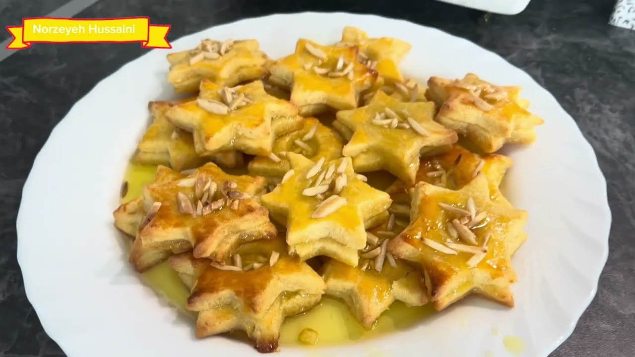 طرزتهیه شیرینی شربتی یا لانه ی بلبل خیلی خوش مزه 😋 و عالی 😯🧐😋😋😋😋