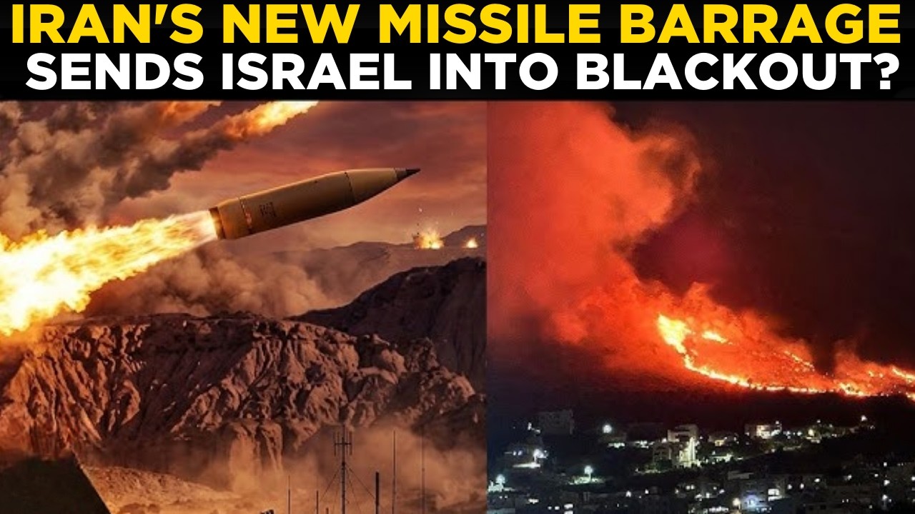 Iran&ndash;Israel War Live | Iranian Missile Barrage Triggers Blackouts in Israel? | Oil Prices