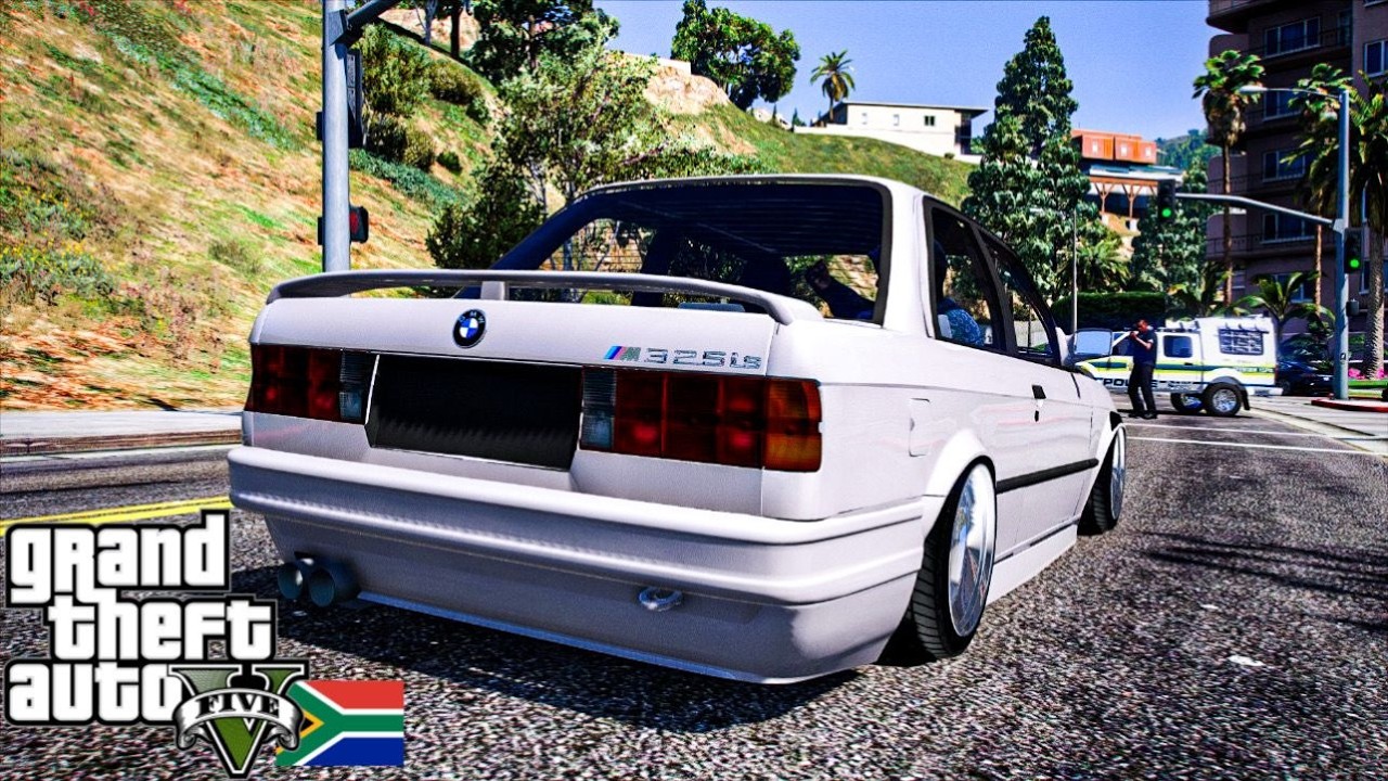 GTA Mzansi - Tsotsi Life | Убегая от полиции на BMW 325is | Эпизод 86