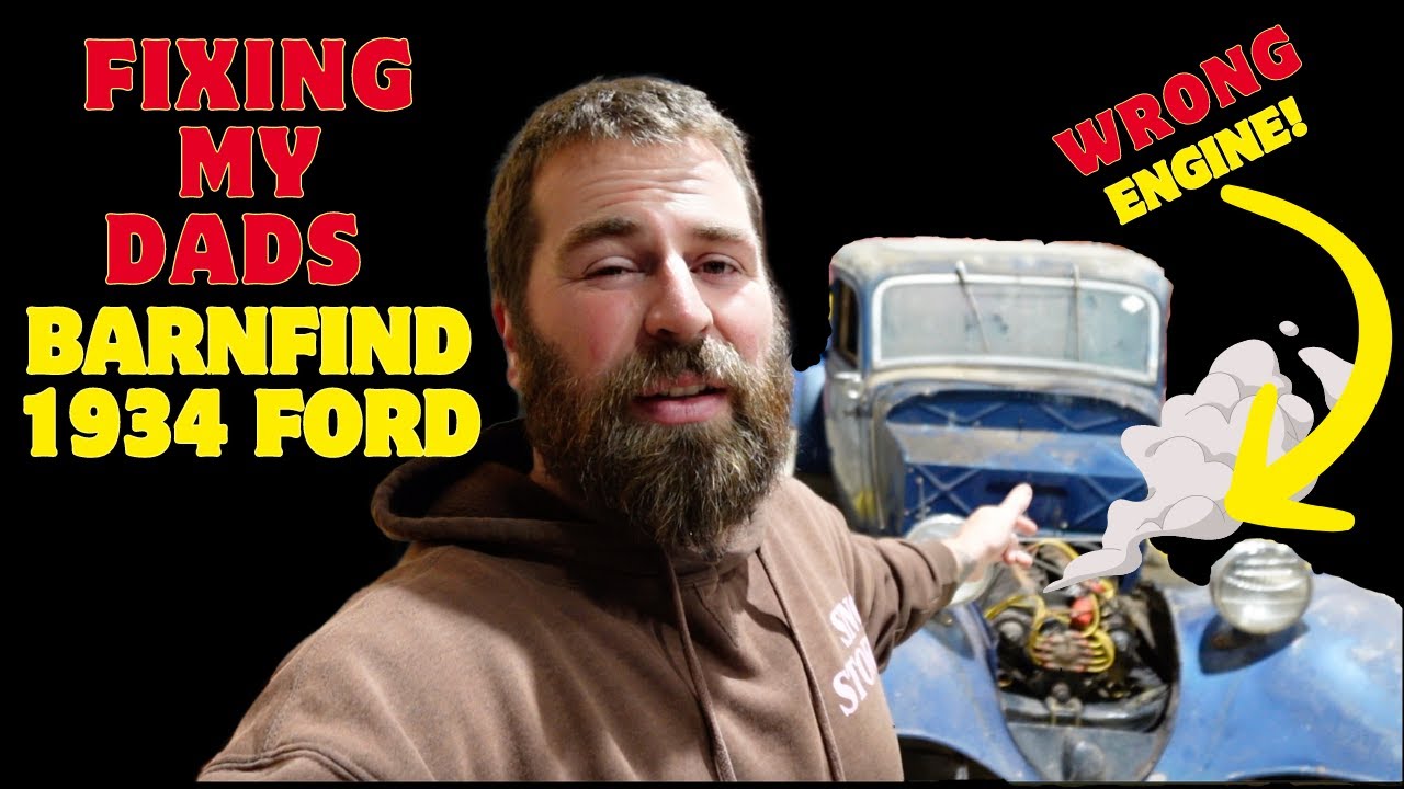Fixing my Dads Barnfind 1934 Ford Coupe!! Aussie Body