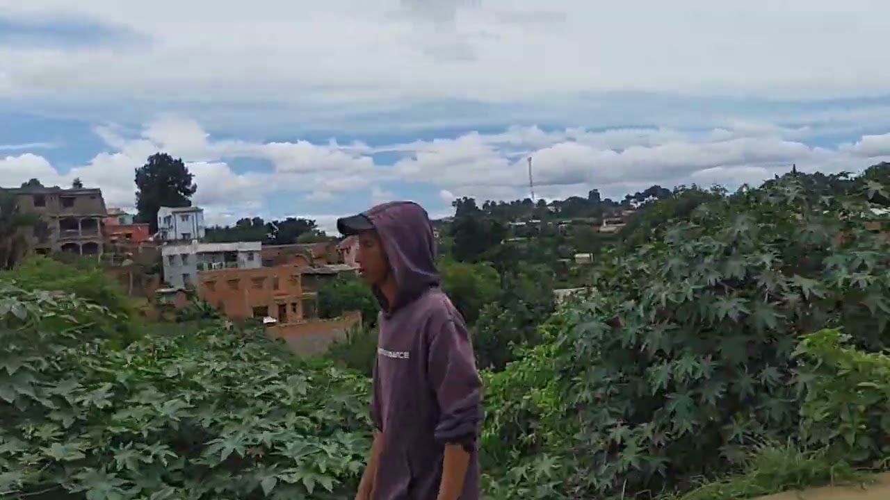 Ambohimena by Mahazina Antanivao to Ambavahadimangatsiaka - Streets view of Antsirabe Madagascar 