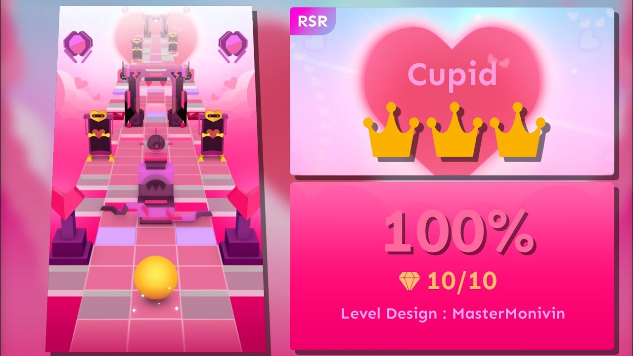 Rolling Sky Remake - Cupid | By : MasterMonivin | Fr_Delca
