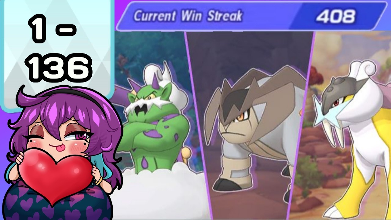 [1v1s & 2v1s ONLY] Legendary Gauntlet 24 - 408 Win Streak - Part 1 (1 - 136) - Pokemon Masters EX