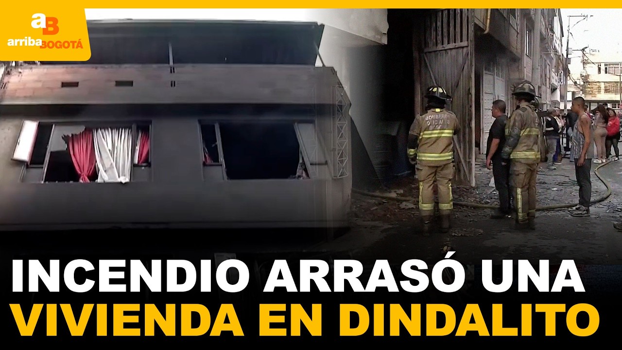 Llamas en fábrica dejaron a una familia sin hogar | CityTv | ArribaBogotá