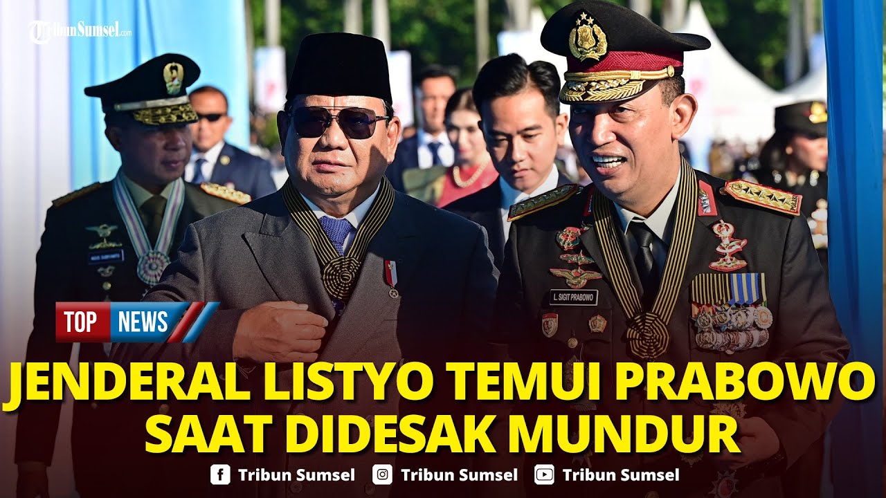 🔴Geger, Istana Respon Soal Jenderal Listyo Sigit Temui Presiden di Tengah Desakan Pergantian Kapolri