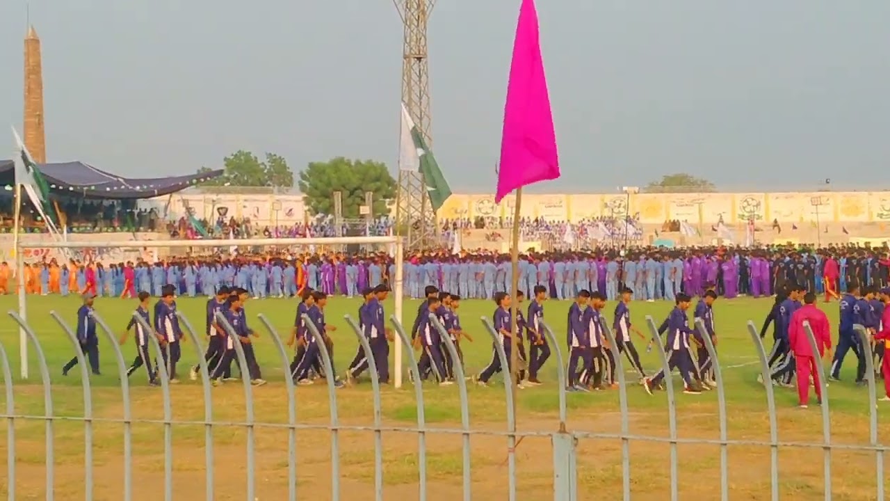 SchoOlympics South Punjab 2022. opening ceremony🇵🇰