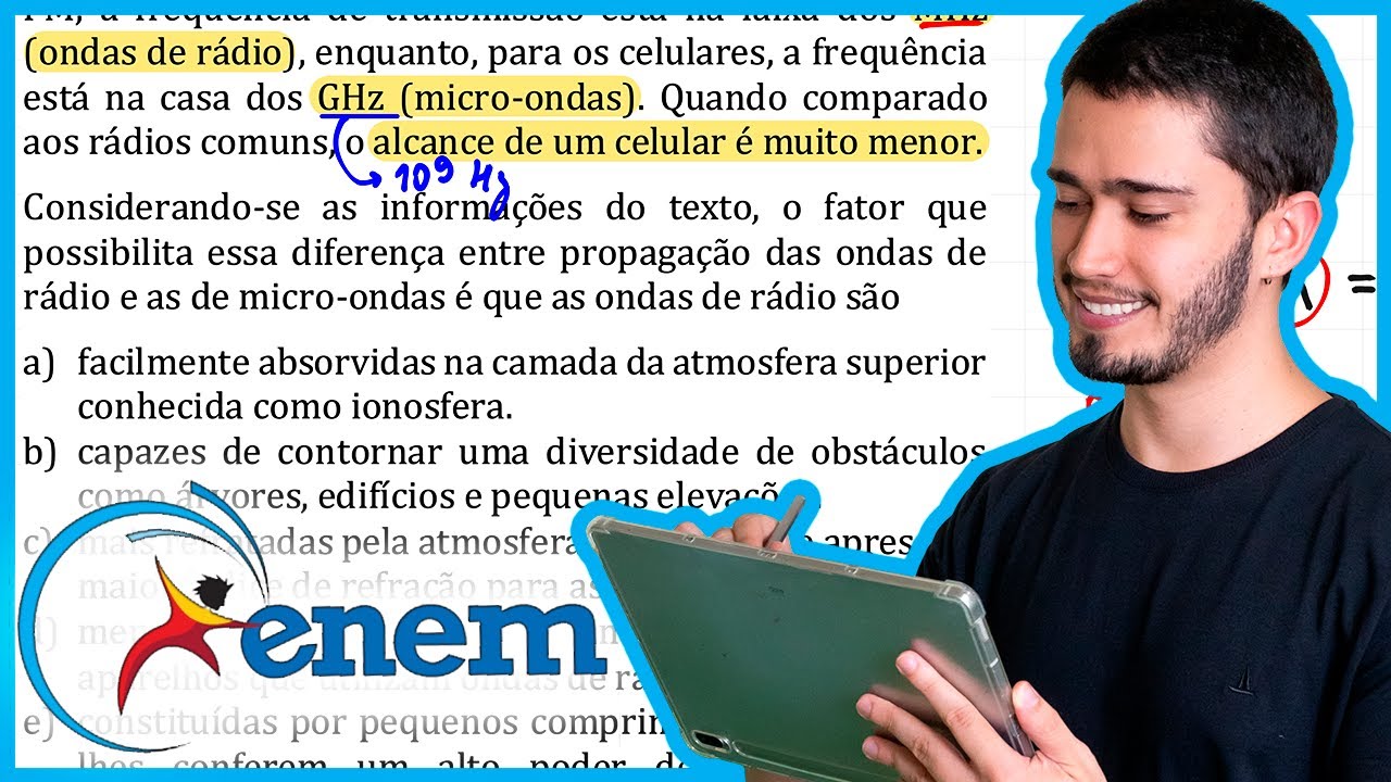 ENEM 2010 PPL - Ao contrário dos rádios comuns (AM ou FM), e que uma única antena transmissora é cap