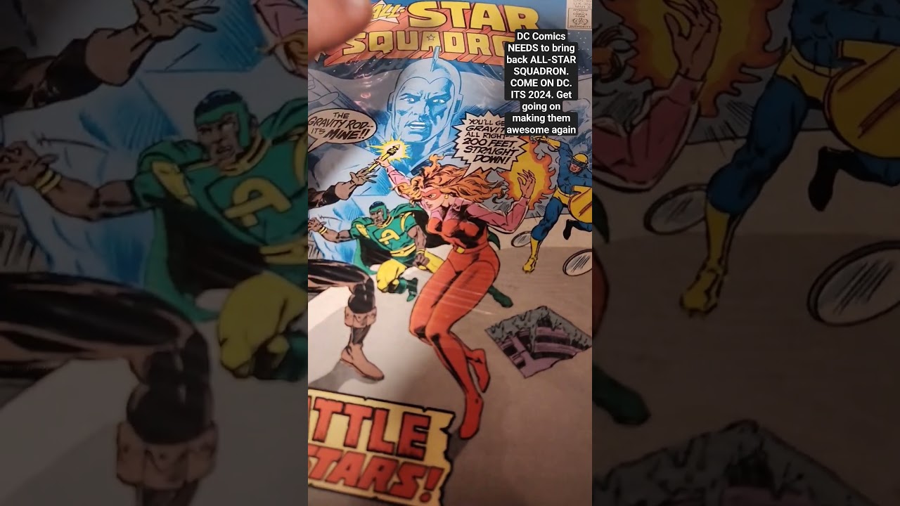 DC NEEDS to bring back ALL-STAR SQUADRON AGAIN.