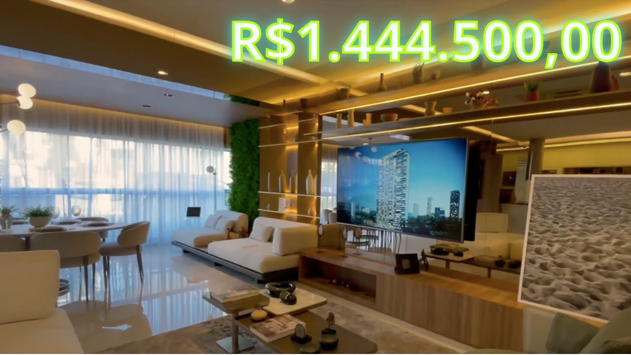 LINDO APARTAMENTO ALTO LUXO NO BROOKLIN SP! #ALTOPADRÃO