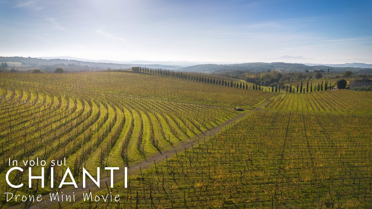 Le GEOMETRIE dei vigneti del Chianti | Drone Mini Movie