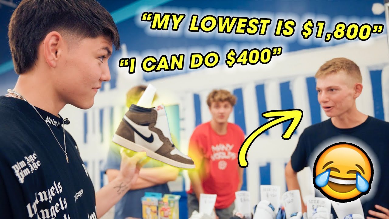 LOWBALLING RESELLERS AT ARIZONA'S LARGEST SNEAKER EVENT! *Cashing Out at Heated Sole AZ*