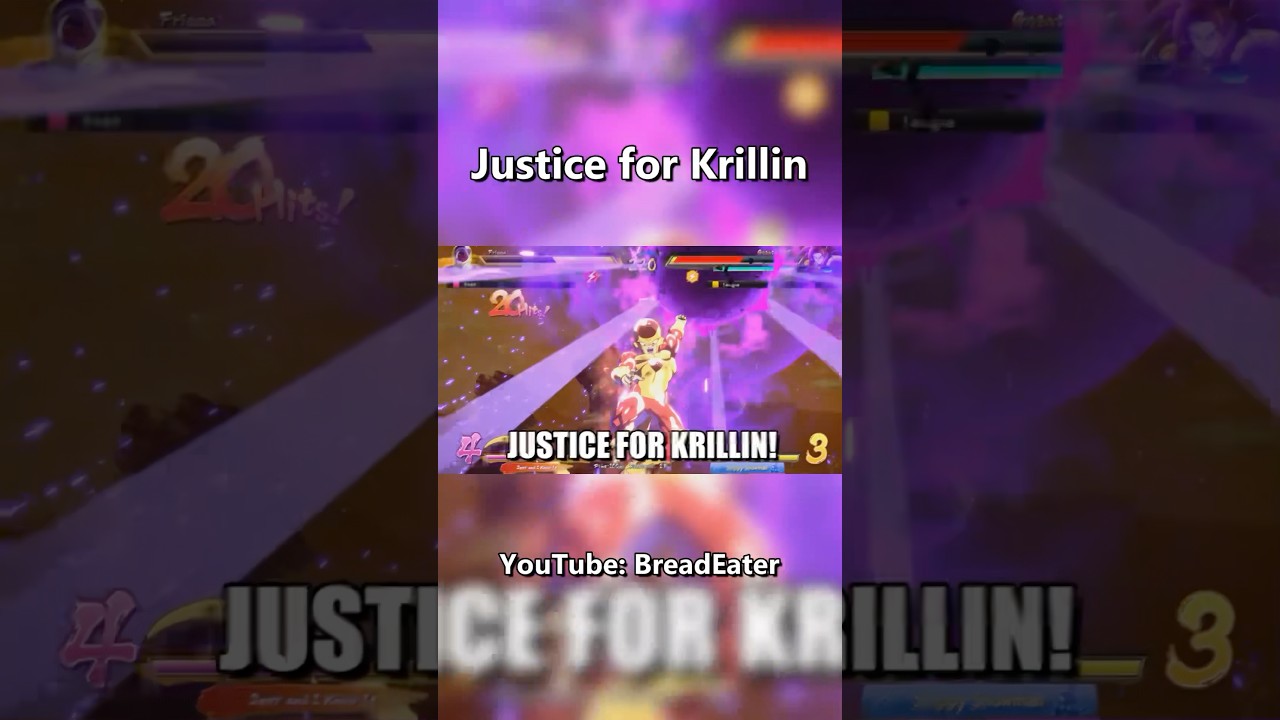DBFZ but Krillin deserves justice #dbfz #shorts