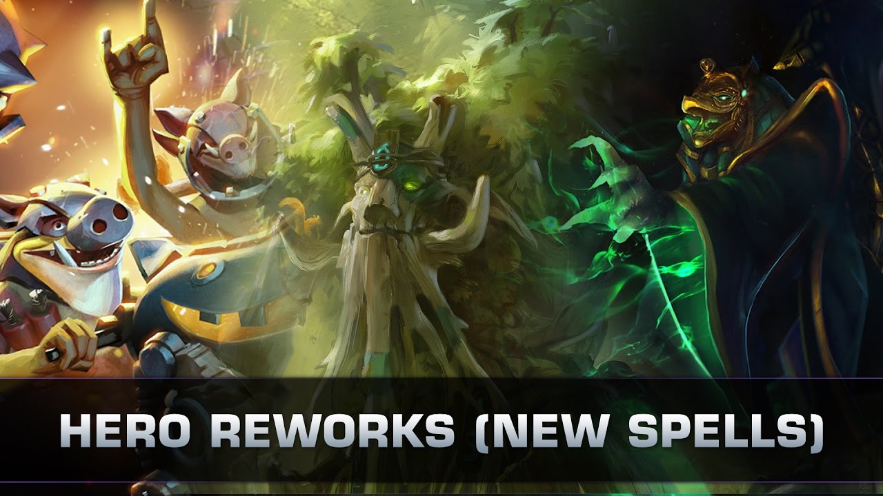 Dota 2 Hero Reworks (New Spells) - Patch 7.00