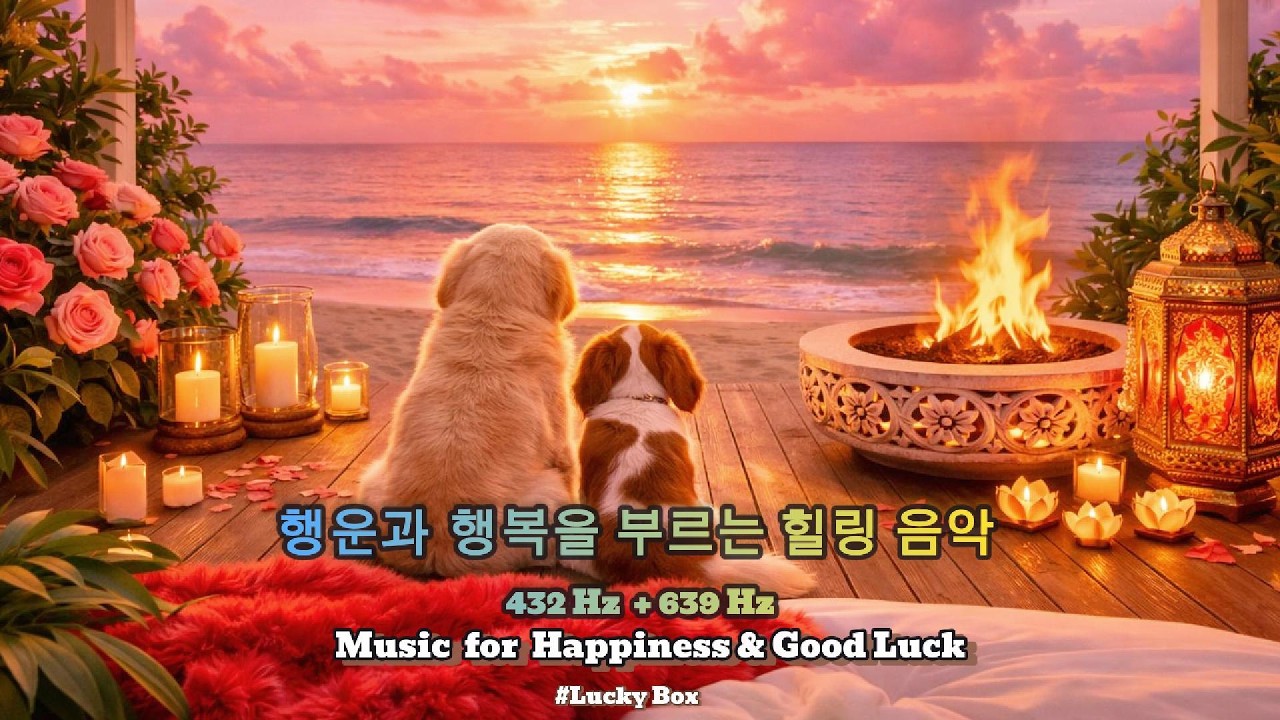 💗사랑과 회복를 위한 힐링 음악432Hz & 639Hz 💗마음 안정, 긍정 에너지, 명상과 수면 음악  Healing Music for Love and Harmony #사랑의에너지