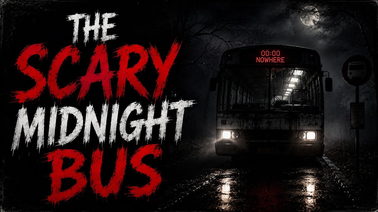 THE Scary Midnight BUS  | Horrer Scary story #scary #horror 