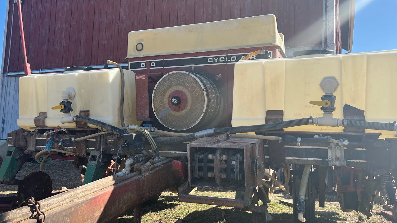 Ih 800 cyclo planter rebuild