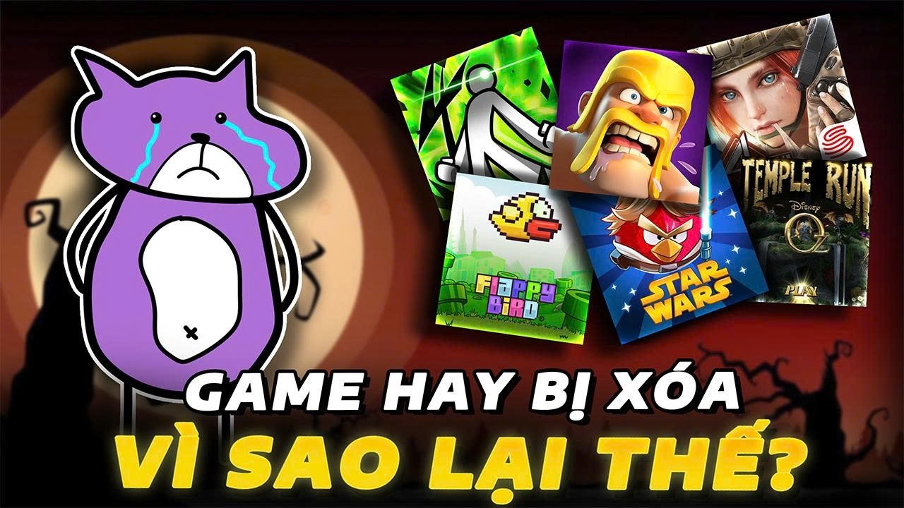 T&ocirc;i tổng hợp tất cả game Mobile hay nhất bị x&oacute;a