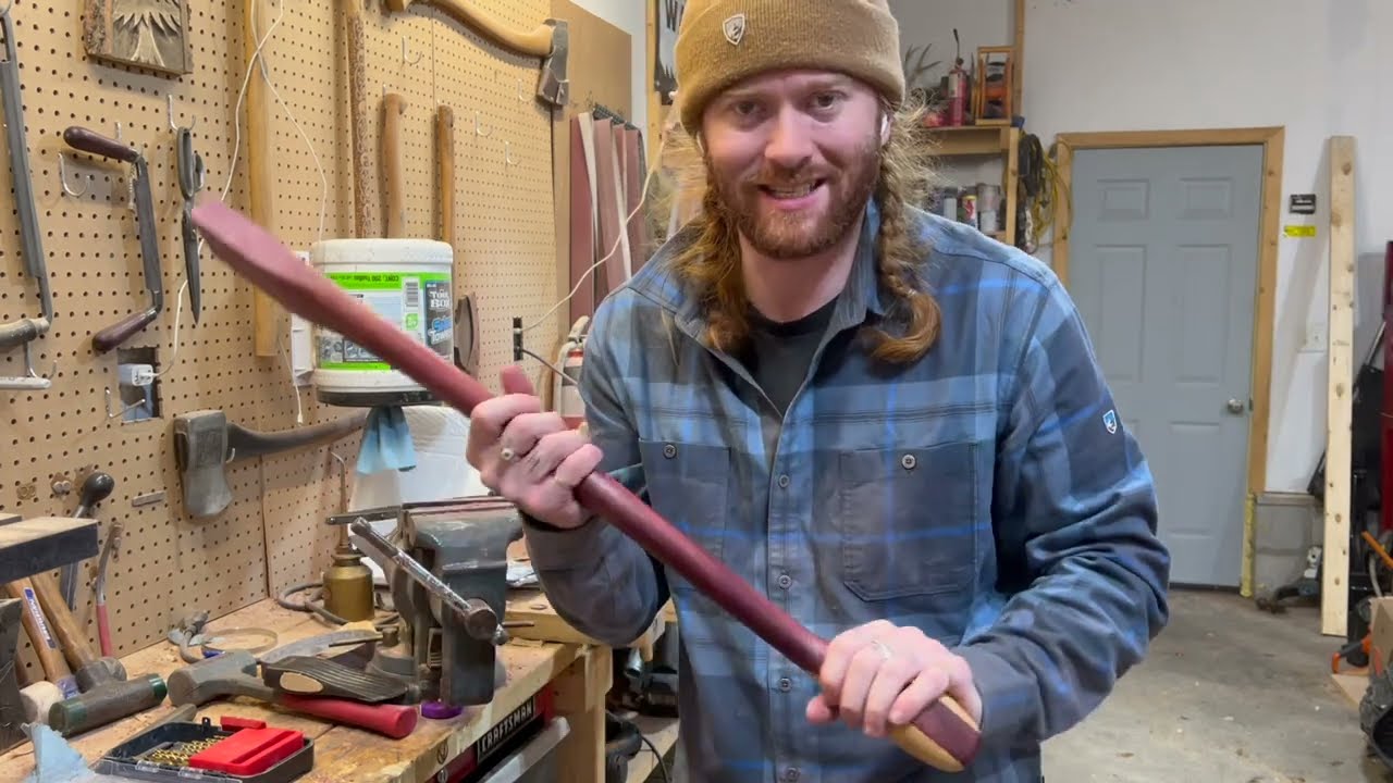 Let's Build a Purpleheart Axe!