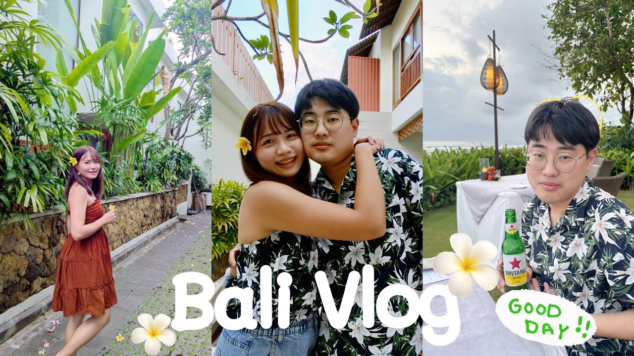 🌺峇里島約會Vlog 6天5夜  Day1-水明漾逛街/超好吃又超美的海景餐廳