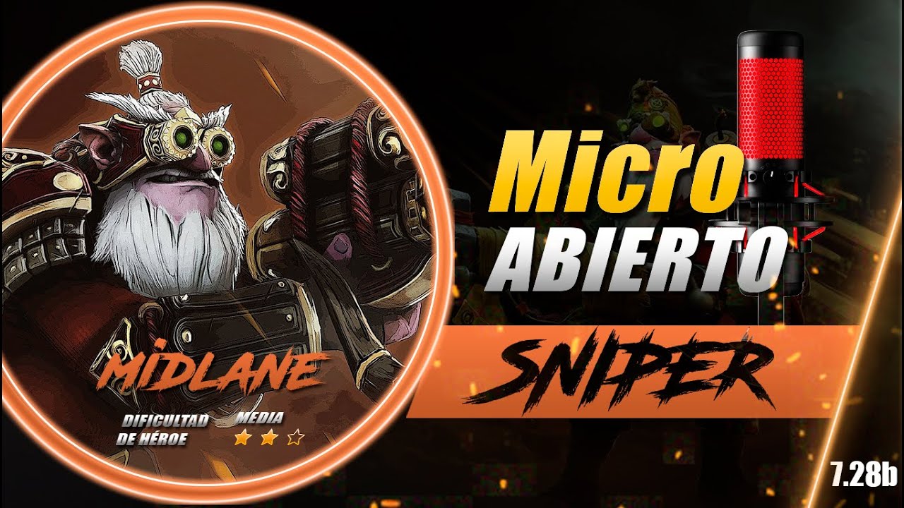 SNIPER ►MICRO ABIERTO!!! NO HAY MAYOR TRAGEDIA QUE ESTA PARTIDA !!! l Guía Intermedia