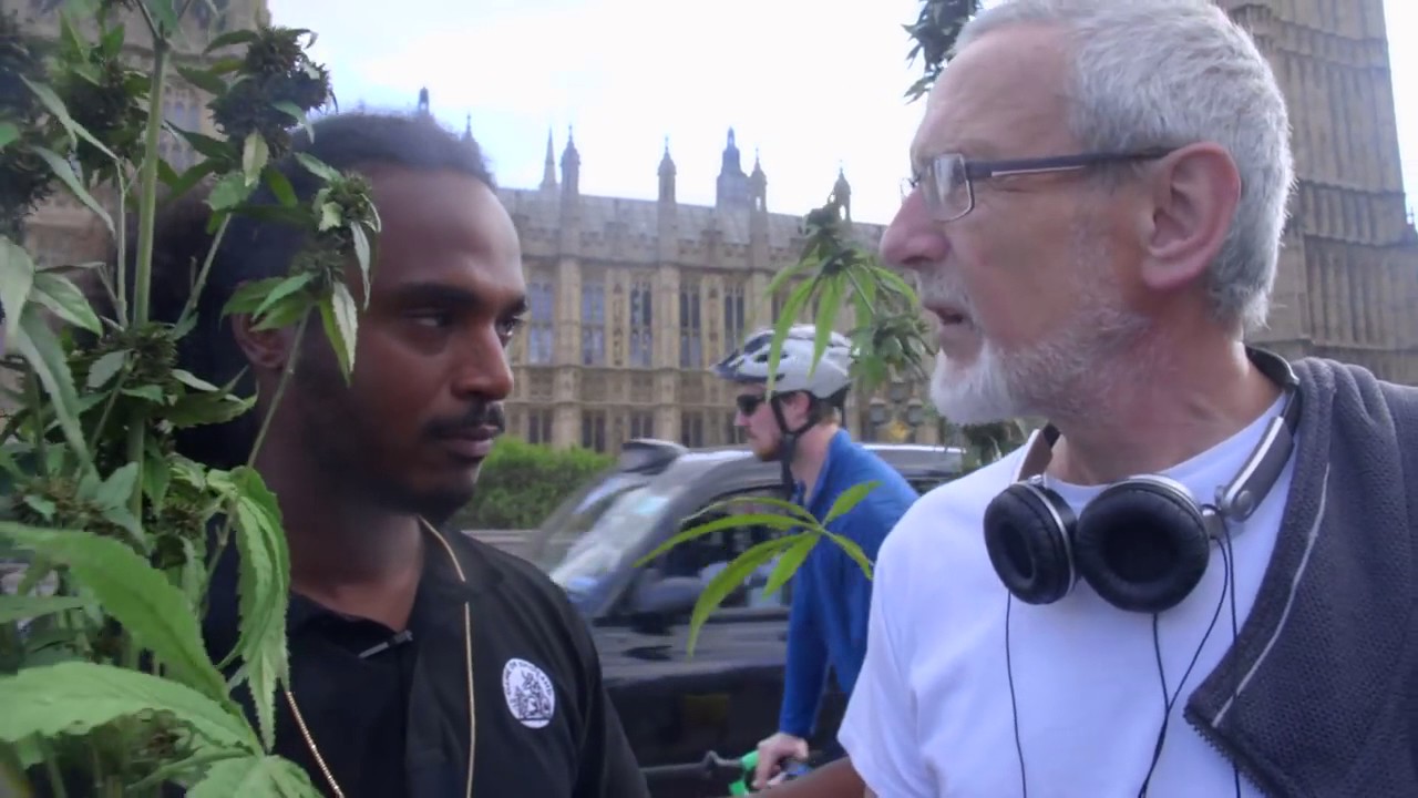 Cannabis Plant In Public With Black the Ripper