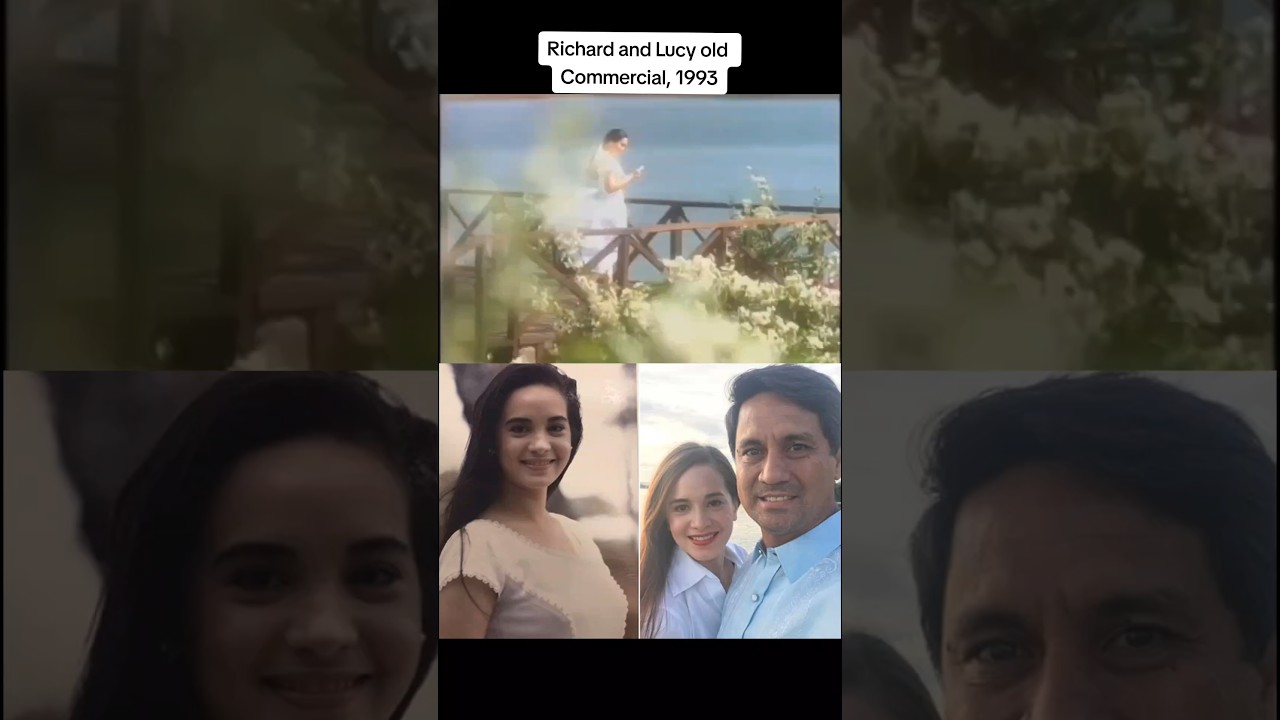 Old TV Commercial 1993 | Lucy Torres Gomez and Richard Gomez