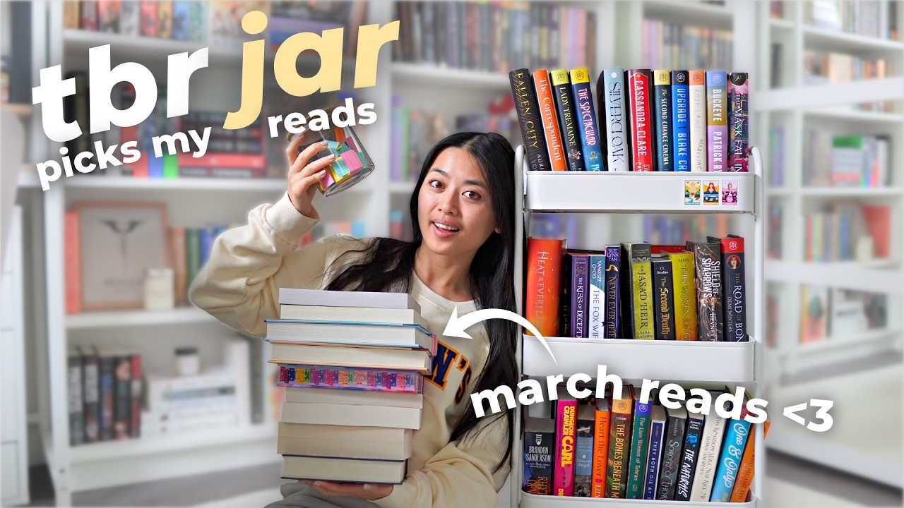 *TBR JAR* chooses my March reads 📚⭐️💕