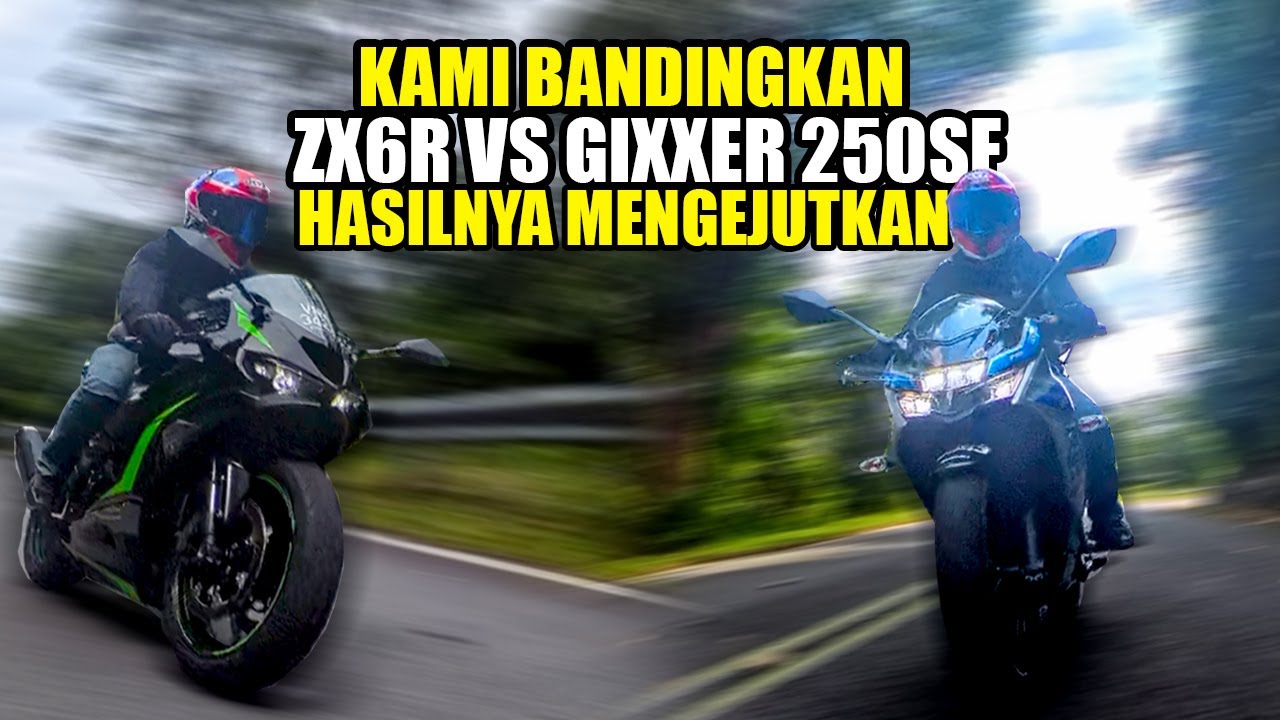 Antara Dua Darjat: Sportsbike 4 Silinder 600cc VS 1 Silinder 250cc